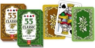 Klasikinės kortos Trefl, 55 vnt ENG kaina ir informacija | Stalo žaidimai, galvosūkiai | pigu.lt