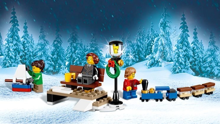 10254 LEGO® Creator Kalėdinis traukinys цена и информация | Konstruktoriai ir kaladėlės | pigu.lt