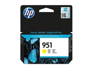 HP 951 Yellow Officejet Ink Cartridge kaina ir informacija | Kasetės rašaliniams spausdintuvams | pigu.lt