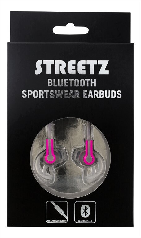 Streetz HL-572 Bluetooth Pink цена и информация | Ausinės | pigu.lt