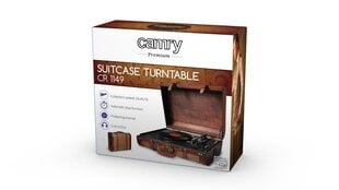 Проигрыватель для пластинок Camry Turntable suitcase CR 1149 цена и информация | Проигрыватели для пластинок, патефоны | pigu.lt