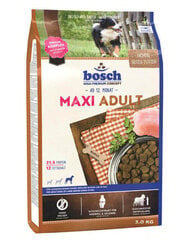 BOSCH Petfood Maxi Adult 3kg kaina ir informacija | Sausas maistas šunims | pigu.lt