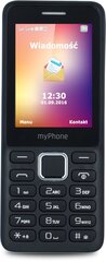 MyPhone 6310, Dual SIM, Black kaina ir informacija | Mobilieji telefonai | pigu.lt