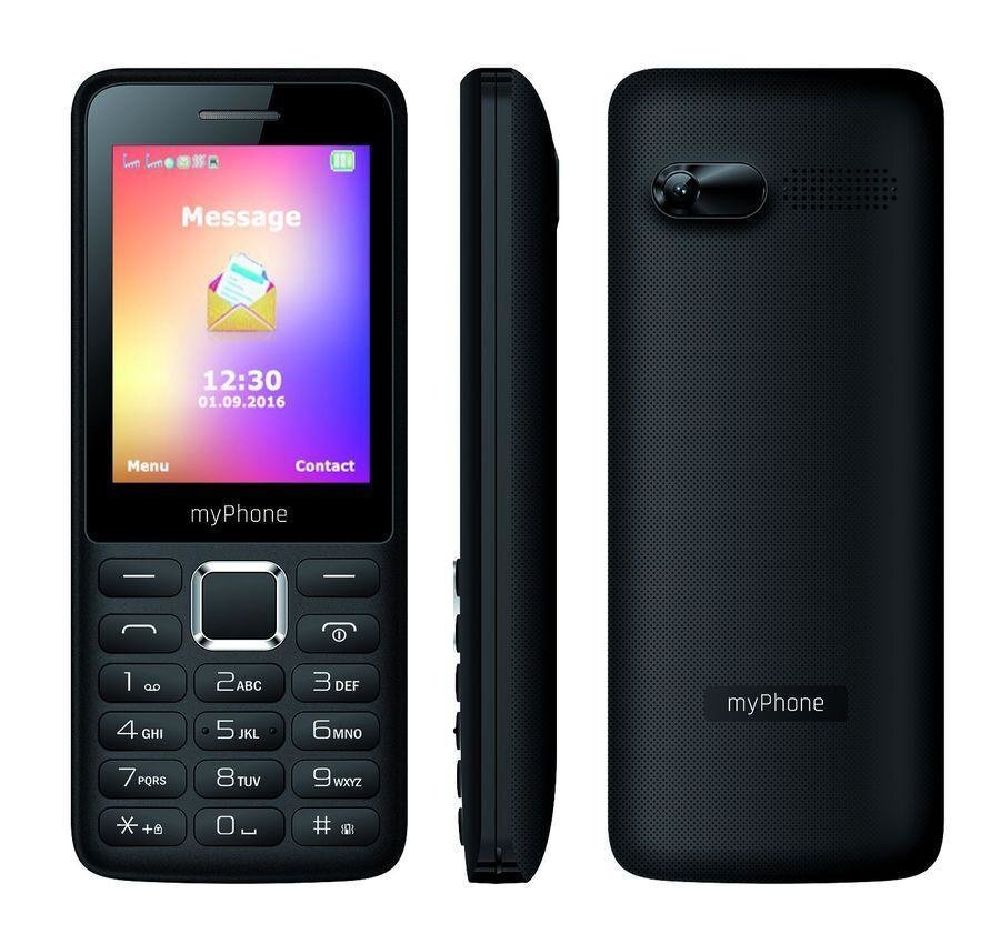 MyPhone 6310, Dual SIM, Black kaina ir informacija | Mobilieji telefonai | pigu.lt
