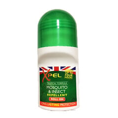 Rutulinė priemonė nuo uodų ir vabzdžių Xpel Mosquito & Insect Repellent 75 ml kaina ir informacija | Apsauga nuo uodų, erkių | pigu.lt