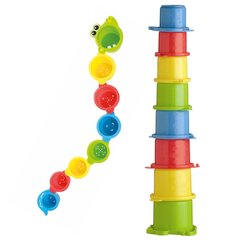 Формочки - Пирамида Крокодил Playgro цена и информация | Игрушки для малышей | pigu.lt