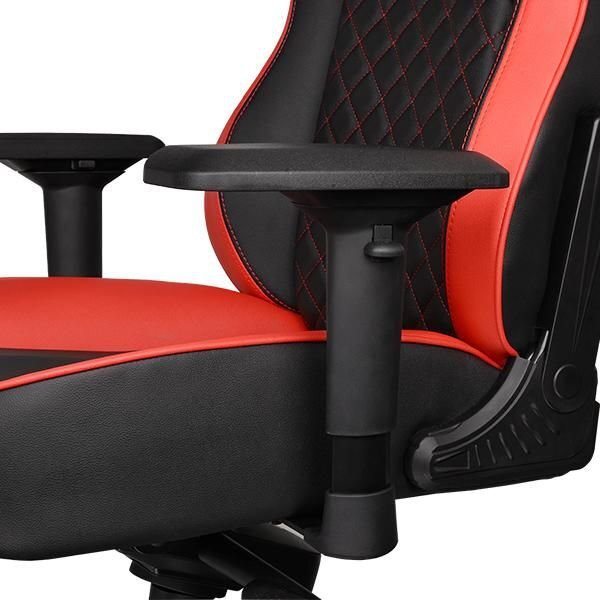 Žaidimų kėdė Thermaltake GTF 100, juoda/raudona kaina ir informacija | Biuro kėdės | pigu.lt