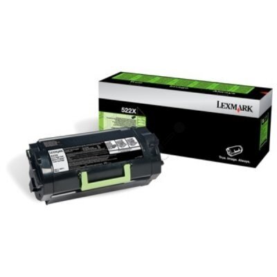 Lazerinė kasetė Lexmark 522X (52D2X00) Return, juoda цена и информация | Kasetės lazeriniams spausdintuvams | pigu.lt