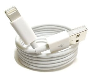 Кабель Apple iPhone 5 USB, MD818ZM, белый, без упаковки цена и информация | Forever Мобильные телефоны и аксессуары | pigu.lt