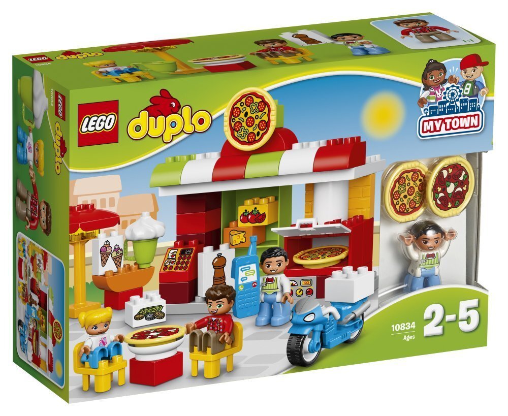 10834 LEGO® DUPLO Picerija kaina ir informacija | Konstruktoriai ir kaladėlės | pigu.lt