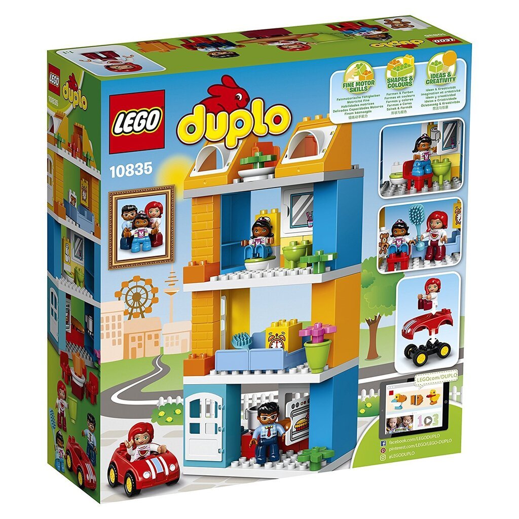 10835 LEGO® DUPLO Šeimos namas цена и информация | Konstruktoriai ir kaladėlės | pigu.lt