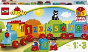 10847 LEGO® DUPLO Числовой поезд цена и информация | Конструкторы и кубики | pigu.lt
