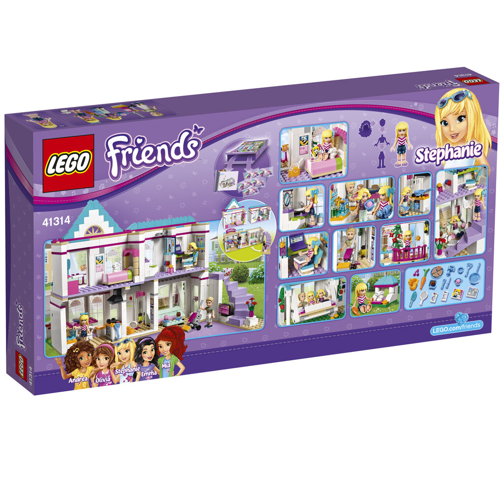 41314 LEGO® FRIENDS Stefanijos namas kaina ir informacija | Konstruktoriai ir kaladėlės | pigu.lt