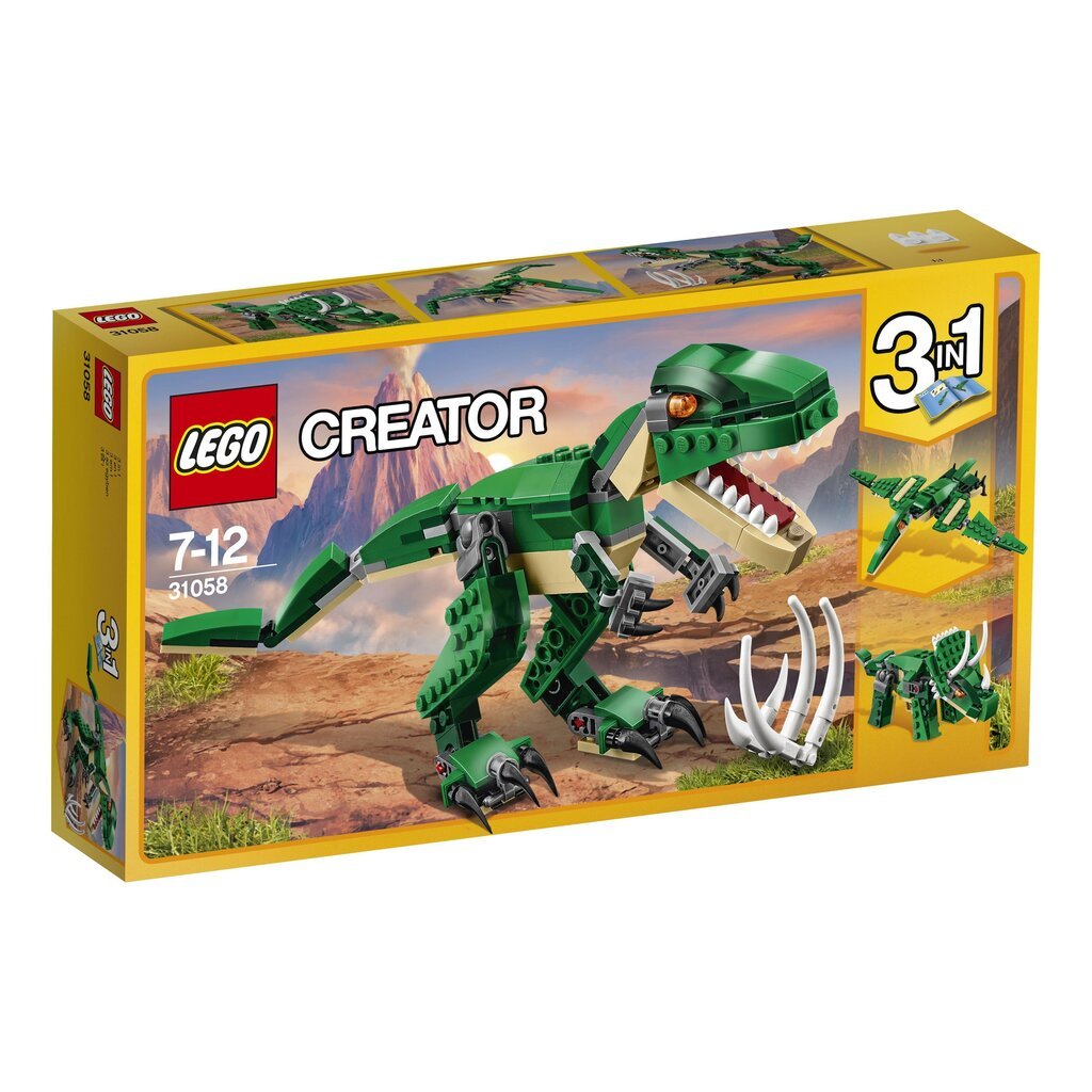 31058 LEGO® Creator Galingieji dinozaurai цена и информация | Konstruktoriai ir kaladėlės | pigu.lt