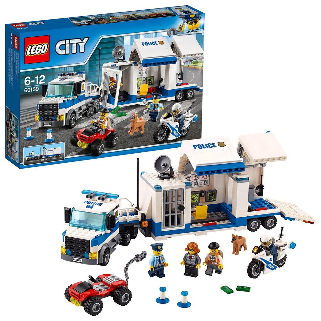 60139 LEGO® City Mobilusis valdymo centras kaina ir informacija | Konstruktoriai ir kaladėlės | pigu.lt