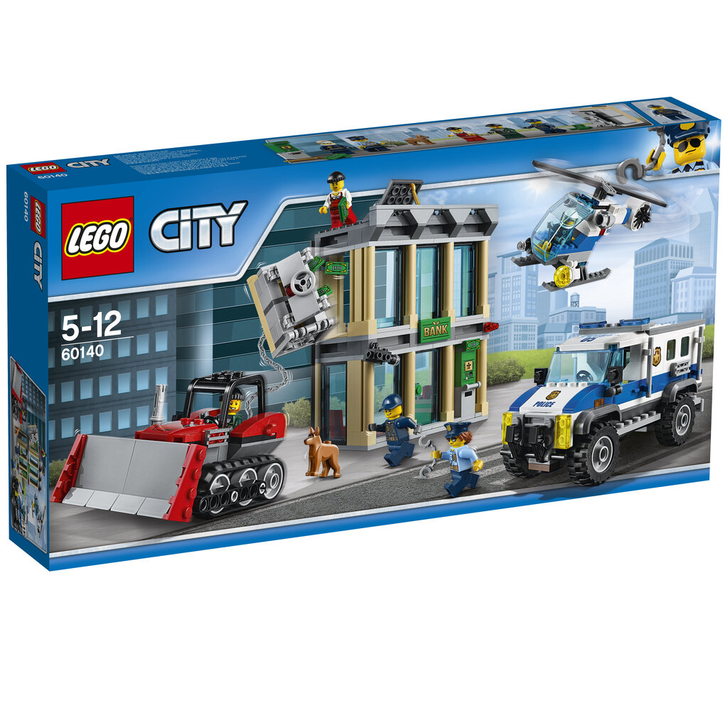 60140 LEGO® City Įsilaužimas buldozeriu kaina ir informacija | Konstruktoriai ir kaladėlės | pigu.lt