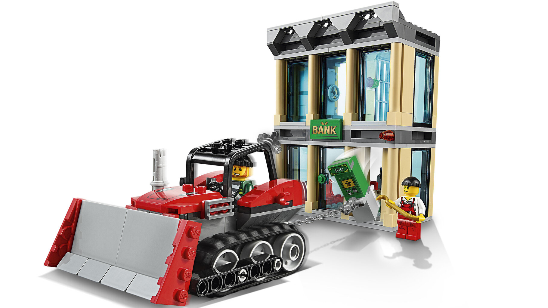 60140 LEGO® City Įsilaužimas buldozeriu kaina ir informacija | Konstruktoriai ir kaladėlės | pigu.lt