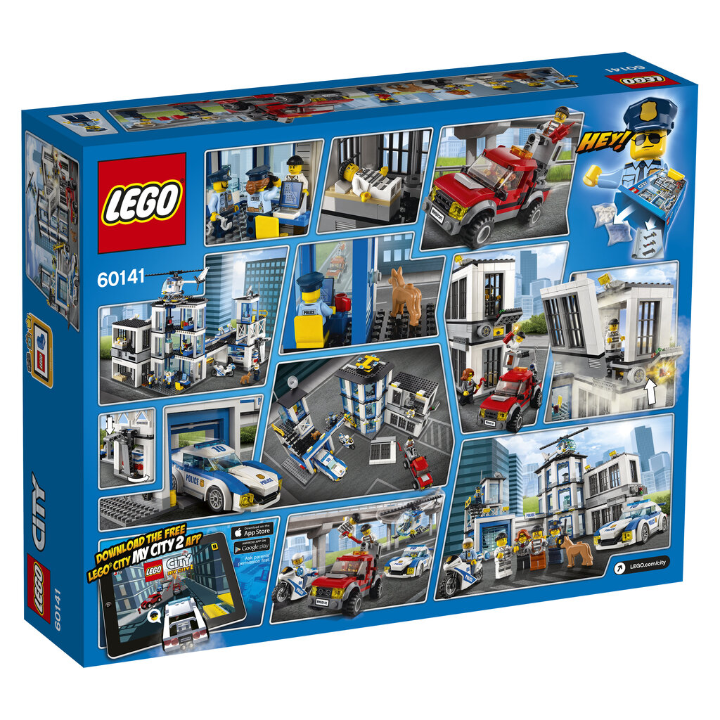 60141 LEGO® CITY Policijos nuovada kaina ir informacija | Konstruktoriai ir kaladėlės | pigu.lt