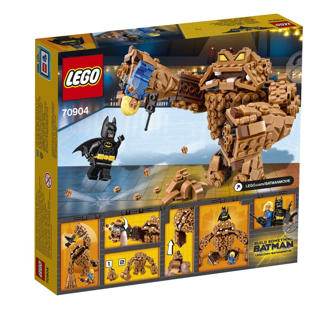 70904 LEGO® Batman Movie Clayface purvo ataka цена и информация | Konstruktoriai ir kaladėlės | pigu.lt