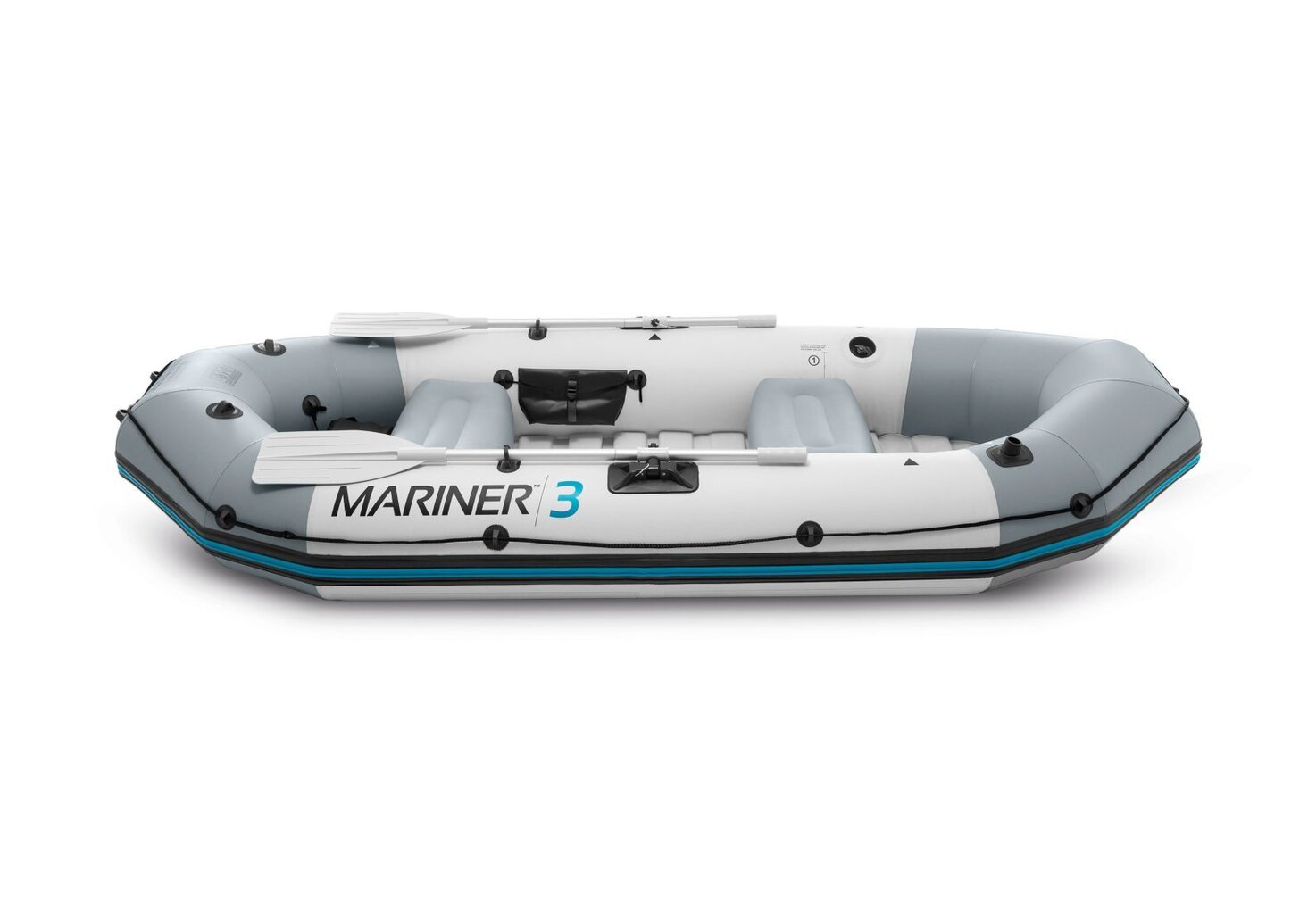 Pripučiama valtis Intex Mariner 3, 297x127x46 cm kaina ir informacija | Valtys ir baidarės | pigu.lt