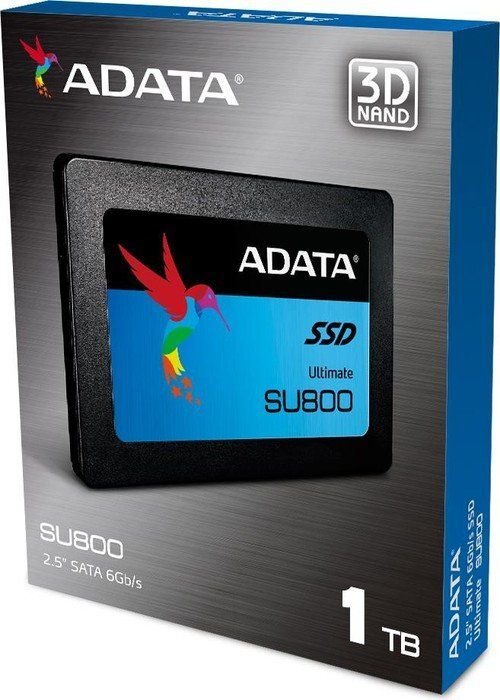 ADATA 1TB 2,5" SATA SSD Ultimate SU800 цена и информация | Vidiniai kietieji diskai (HDD, SSD, Hybrid) | pigu.lt