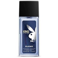 Purškiamas dezodorantas Playboy King of the Game vyrams 75 ml kaina ir informacija | Playboy Kvepalai, kosmetika | pigu.lt