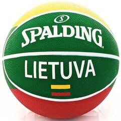 Баскетбольный мяч Spalding RBR Литва, размер 7 цена и информация | Баскетбольные мячи | pigu.lt