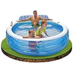Pripučiamas baseinas Intex Swim Center Family Lounge​, 229x218x79 cm kaina ir informacija | Baseinai | pigu.lt