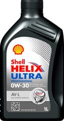 Shell Helix Ultra Professional AV-L 0W-30 variklių alyva, 1L kaina ir informacija | Shell Autoprekės | pigu.lt