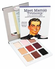 Палетка теней для век TheBalm Meet Matte Ador 21.6 г цена и информация | Тушь, средства для роста ресниц, тени для век, карандаши для глаз | pigu.lt