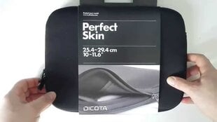 Krepšiai, kuprinės, dėklai DICOTA - Perfect Skin 10-11.6'' Neopren Black kaina ir informacija | Dicota Kompiuterinė technika | pigu.lt