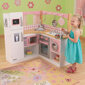 Virtuvėlė Kidkraft Grand Gourmet Corner Kitchen 53185 kaina ir informacija | Žaislai mergaitėms | pigu.lt