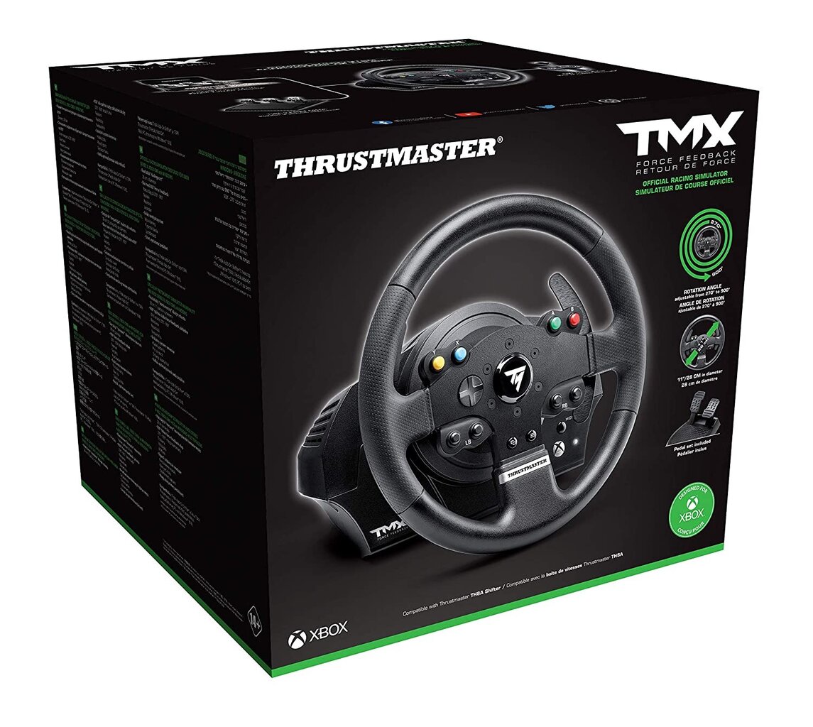 Thrustmaster TMX FFB/4460136 kaina ir informacija | Žaidimų vairai  | pigu.lt