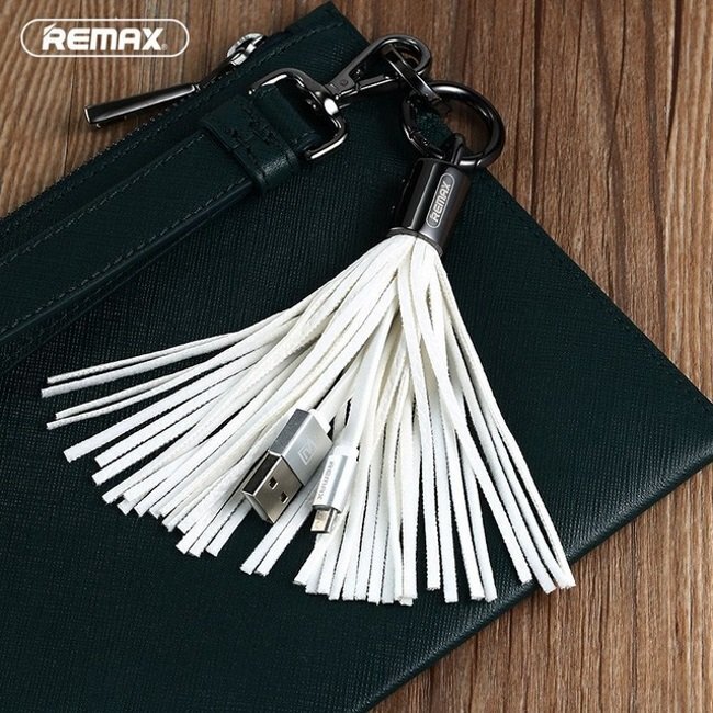 Laidas Remax RC-053m Micro USB - USB, Baltas цена и информация | Laidai telefonams | pigu.lt