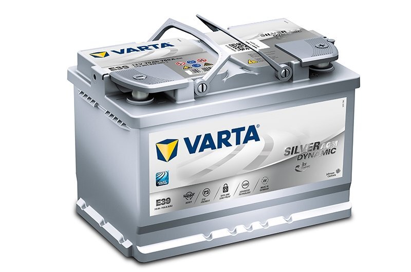 Akumuliatorius Varta Silver Dynamic AGM E39 70Ah 760A kaina | pigu.lt