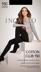 Колготки для женщин Incanto Cotton Club 150 DEN, серые цена и информация | Колготки | pigu.lt