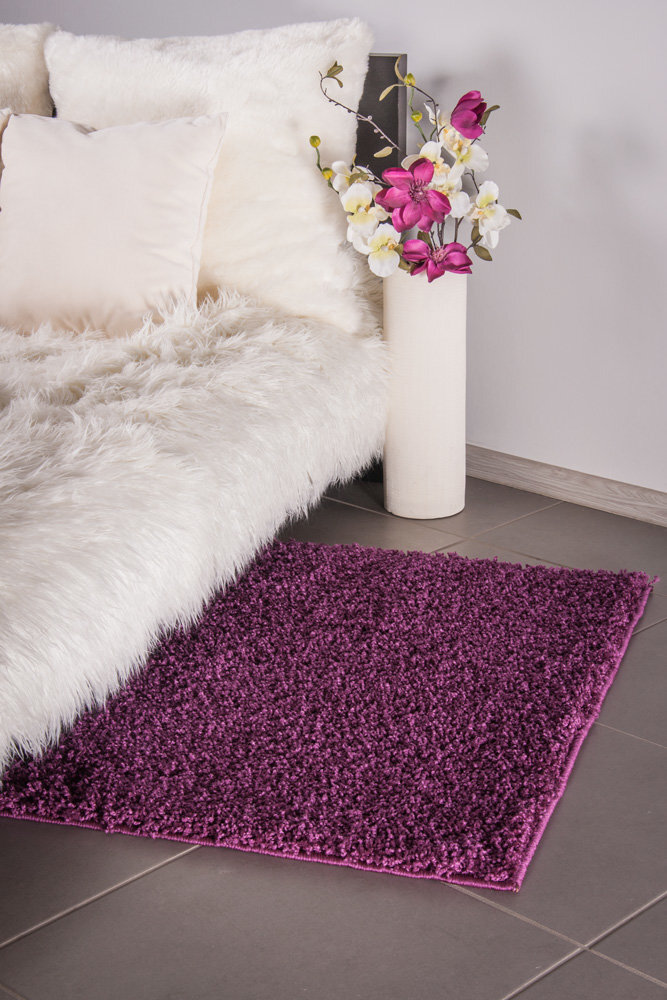 Kilimas Shaggy Violet, 80 x 150 cm kaina ir informacija | Kilimai | pigu.lt