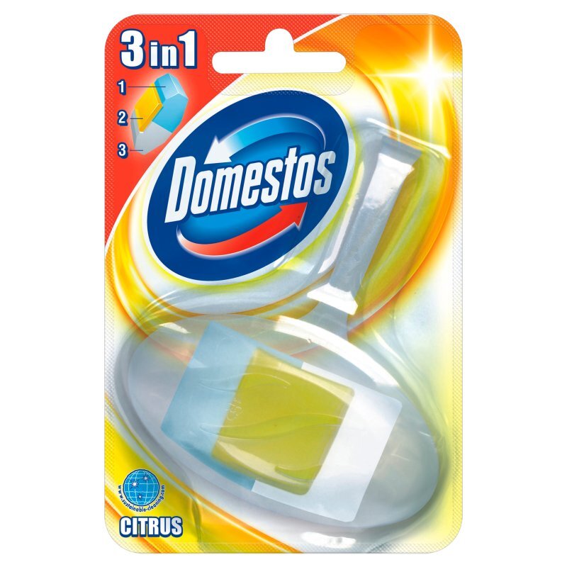 Domestos 40g tualeto gaiviklis citrus fresh цена и информация | Valikliai | pigu.lt