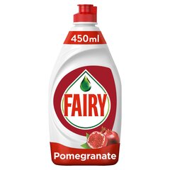 Средство для мытья посуды Fairy Pomegranate & Red Orange, 0,45 л цена и информация | Средства для мытья посуды | pigu.lt