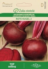 Raudonieji burokėliai Rote Kugel 2 kaina ir informacija | Daržovių, uogų sėklos | pigu.lt