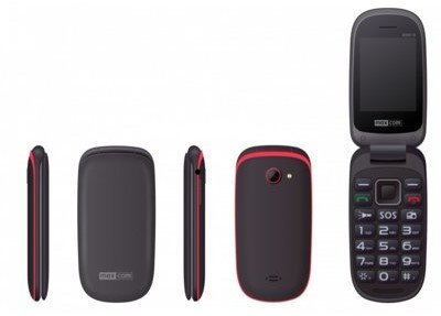 MAXCOM MM818, ENG, Red kaina ir informacija | Mobilieji telefonai | pigu.lt
