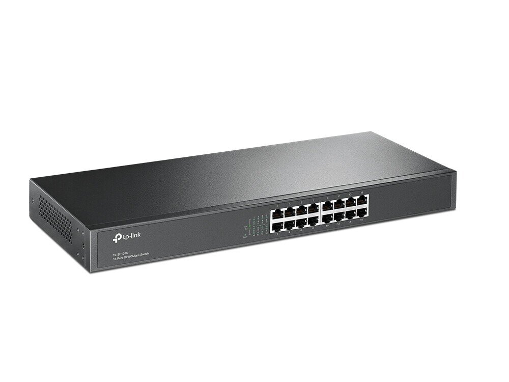 TP-LINK Switch TL-SF1016 Unmanaged kaina ir informacija | Maršrutizatoriai (routeriai) | pigu.lt