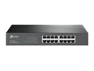 16-портовый гигабитный настольный/стоечный коммутатор TP-Link TL-SG1016D цена и информация | Коммутаторы (Switch) | pigu.lt