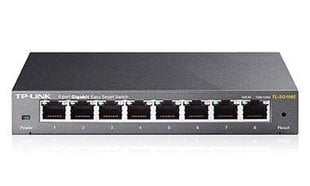 Net Switch 8PORT 1000M/TL-SG108E TP-LINK kaina ir informacija | TP-LINK Kompiuterinė technika | pigu.lt