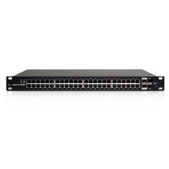 Коммутатор Ubiquiti EdgeSwitch ES-48-500W Managed, для монтажа в стойку, количество портов 1 Гбит/с (RJ-45) 48, количество портов SFP 2, количество портов SFP+ 2 цена и информация | Коммутаторы (Switch) | pigu.lt