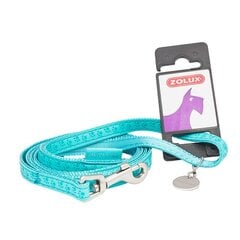 Поводок для собак Zolux Mac Leather, разных размеров, синий цвет цена и информация | Поводки для собак | pigu.lt