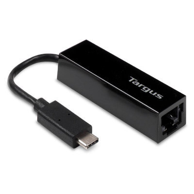 Targus - USB-C to Gigabit Ethernet Adaptor Black цена и информация | Adapteriai, USB šakotuvai | pigu.lt