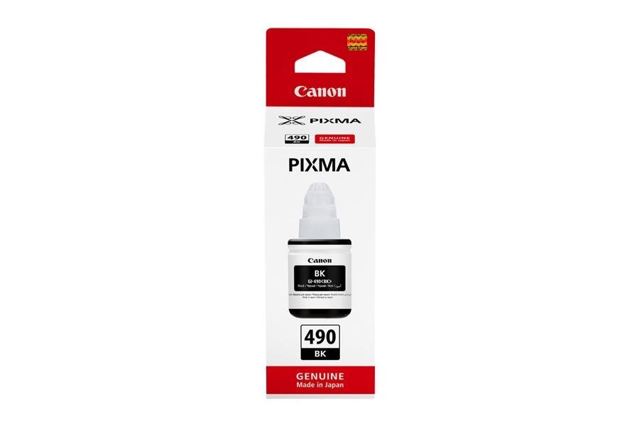 Ink bottle Canon GI-490 black | 135 ml цена и информация | Kasetės rašaliniams spausdintuvams | pigu.lt