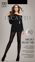 Колготки женские Micro Velvet 100 DEN, серые цена и информация | Колготки | pigu.lt