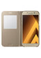 Atverčiamas dėklas S-View Samsung Galaxy A520, Auksinis цена и информация | Telefono dėklai | pigu.lt